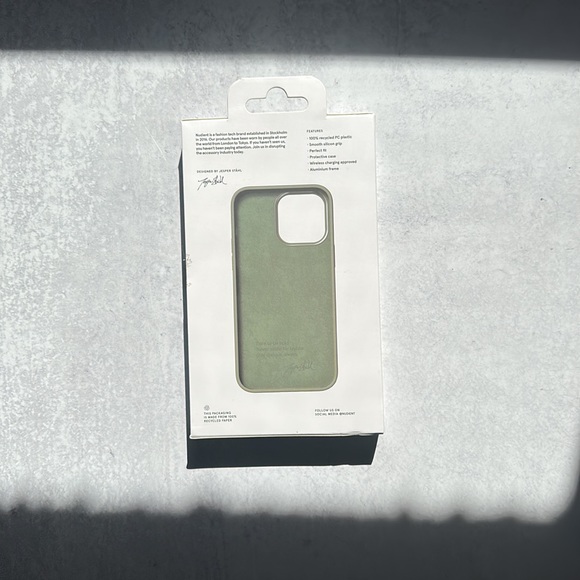 COPY - Nudient - iPhone 14 Pro Max Bold Case - Olive Green - Picture 5 of 7